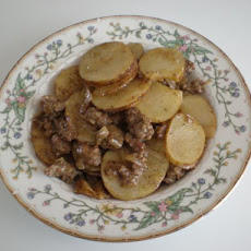 Italian Hamburger Potato Skillet