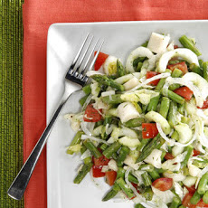 Asparagus, Green Bean, and Hearts of Palm Salad