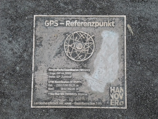 GPS Referenzpunkt Hannover