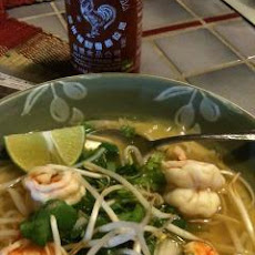 Faux Chicken and Shrimp Pho