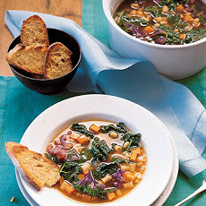 Kale, White Bean, and Sweet Potato Soup