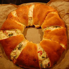 Chicken and Broccoli Braid