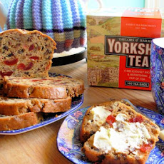 Yorkshire Tea Loaf With Mixed Spice, Cherries and Raisins