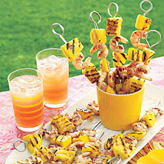 Fruity Grilled Shrimp Skewers