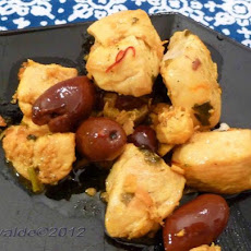 Algerian Chicken and Olive Stew