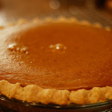 Spirited Pumpkin Pie