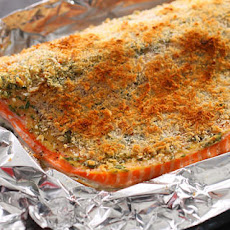 Basic Baked Breaded Salmon Recipe