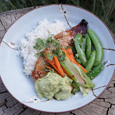 Trout Kabayaki with Avocado