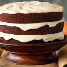 Pumpkin Spice Cake With Cream Cheese Frosting