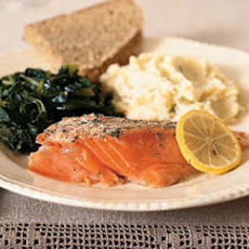 Roasted Wild Salmon and Dill
