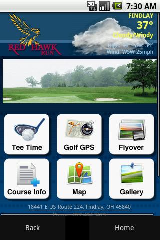 Red Hawk Run Golf Course