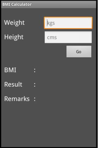 BMI Calculator