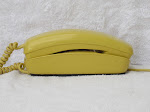 Desk Phones - Western Electric 1220A AD1 10 Button Trimline Yellow