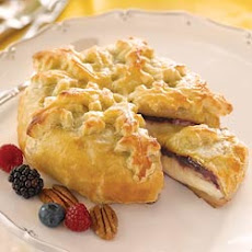 Triple Berry Baked Brie
