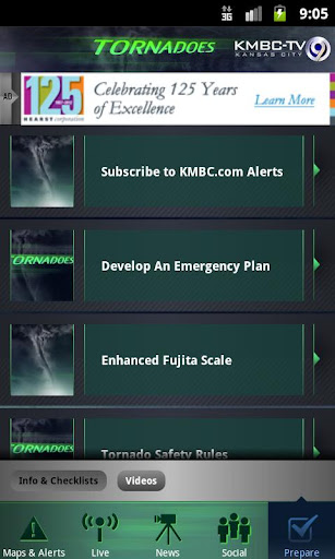 【免費天氣App】Tornadoes KMBC 9 - Kansas City-APP點子
