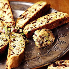Pistachio Cherry Biscotti