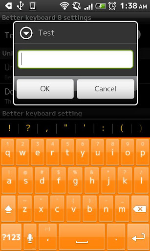 OrangeGlass KeyboardSkin