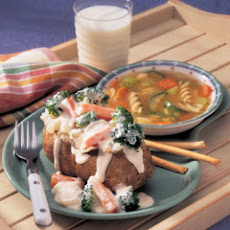 Veggie-stuffed Baked Potatoes