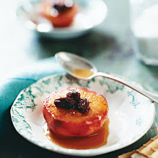 Roasted Plums and Rum Raisins