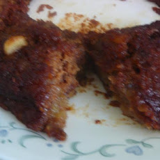 No Fat Cinnamon Apple Squares
