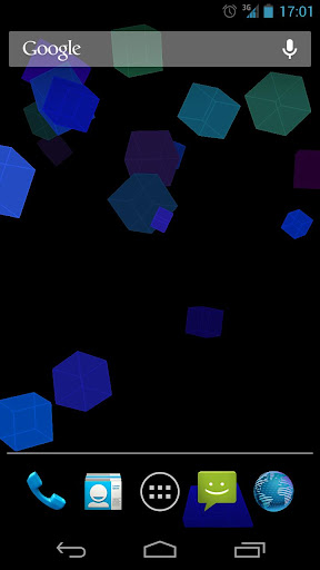 Falling Cubes Live Wallpaper