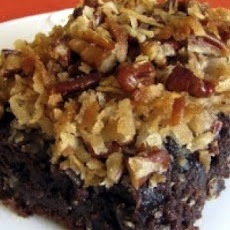 Fabulously Easy Coconut Brownies