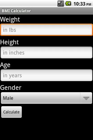 BMI Calculator