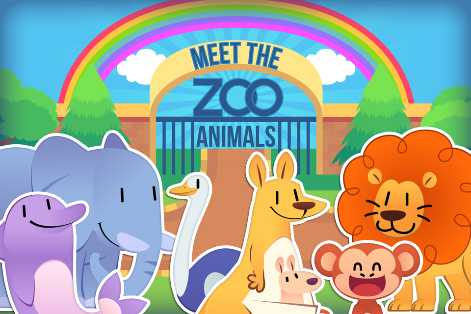 Android application Meet the Zoo Animals screenshort
