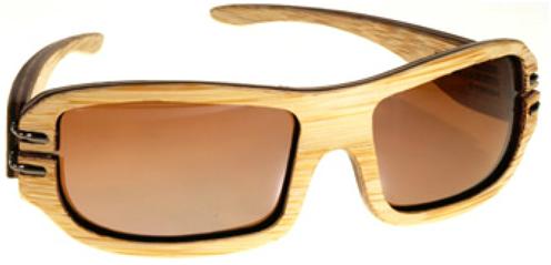 gafas de madera clarita