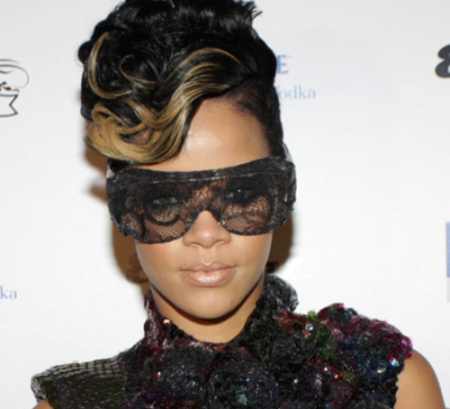 Rihanna lace sunglasses
