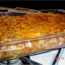 Easy Low Fat Chicken Enchilada Casserole