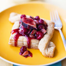 Fig and Raspberry Croustades