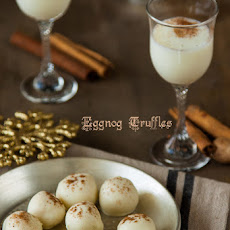 Eggnog Truffles