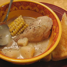 Chicken, Corn, and Potato Stew