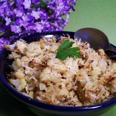 Roasted Cauliflower With Parmesan Cheese