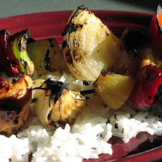 Hawaiian Chicken Kebabs - Weight Watchers