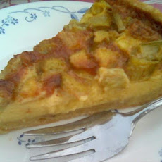 Rhubarb Custard Pie