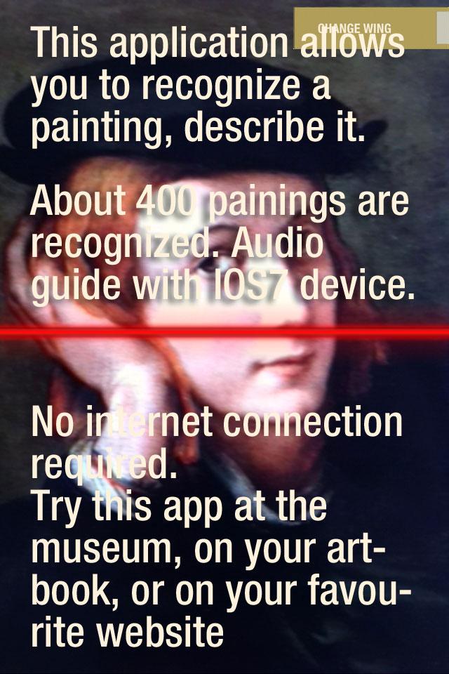 Android application Louvre ID audioguide screenshort