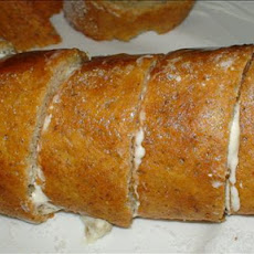Caramel Banana Cake Roll