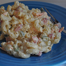 Ham and Cheddar Macaroni Salad