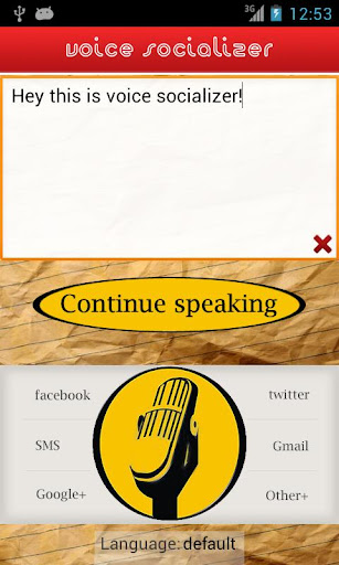 Voice Socializer