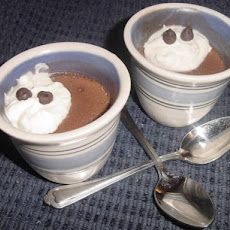 Chocolate Cups With Whipped Cream
