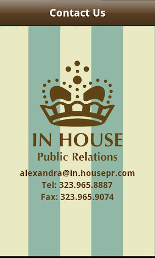 In House Public Relations