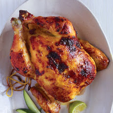 Tandoori-Marinated Chicken with Cucumber, Lime, and Chiles