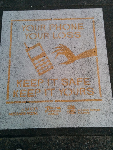 Your Phone Your Loss Graffiti