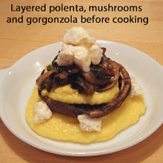 Mushroom and Polenta Towers
