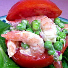Easy Shrimp and Pea Salad