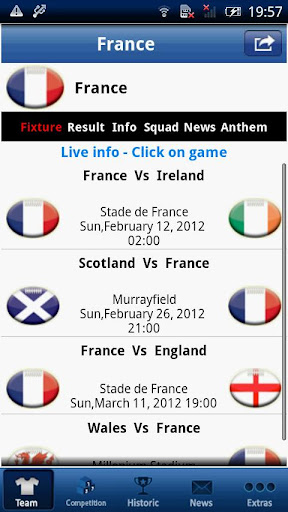 Six Nations LIVE – France