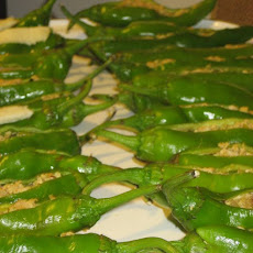 Super Hot Stuffed Green Peppers