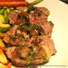 Wild Mushroom & Green Onion Sauce